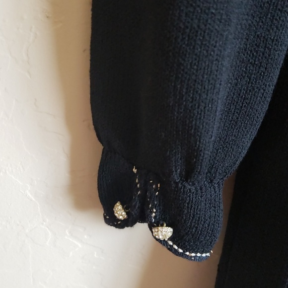 Vintage St. John Lillie Rubin Black Gown - Picture 6 of 6